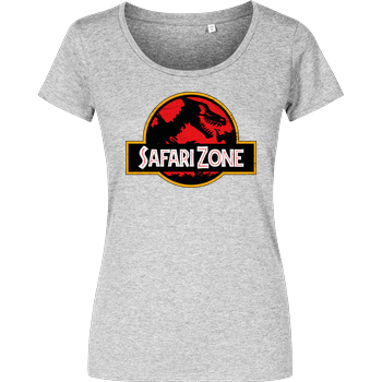 Safari Zone Damenshirt heather grey