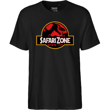 Safari Zone Fairtrade T-Shirt - schwarz
