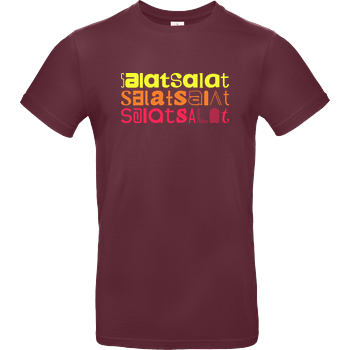 Salatsalat B&C EXACT 190 - Bordeaux