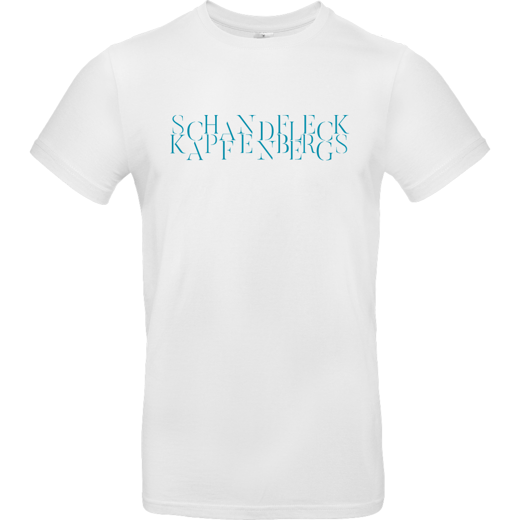 Zufallsshirt Schandfleck Kapfenbergs T-Shirt B&C EXACT 190 - Weiß