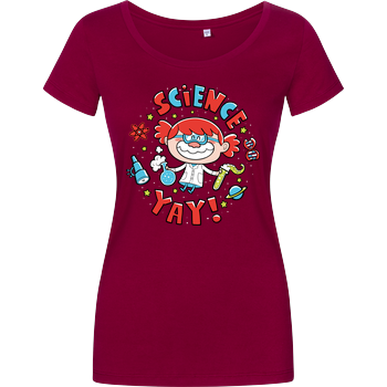 Science! Yay! Damenshirt berry