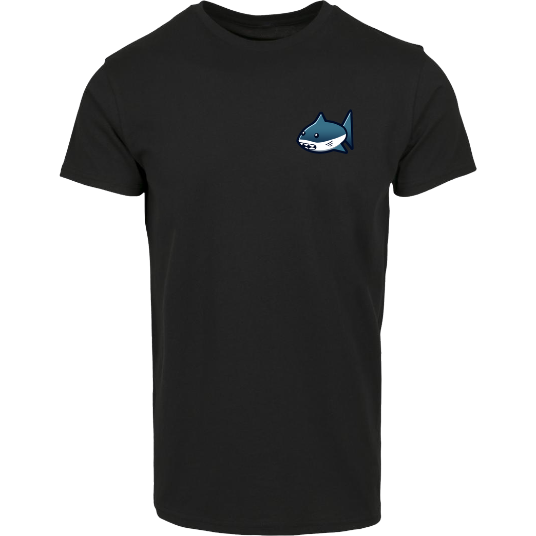 comspace Sharky T-Shirt Hausmarke T-Shirt  - Schwarz