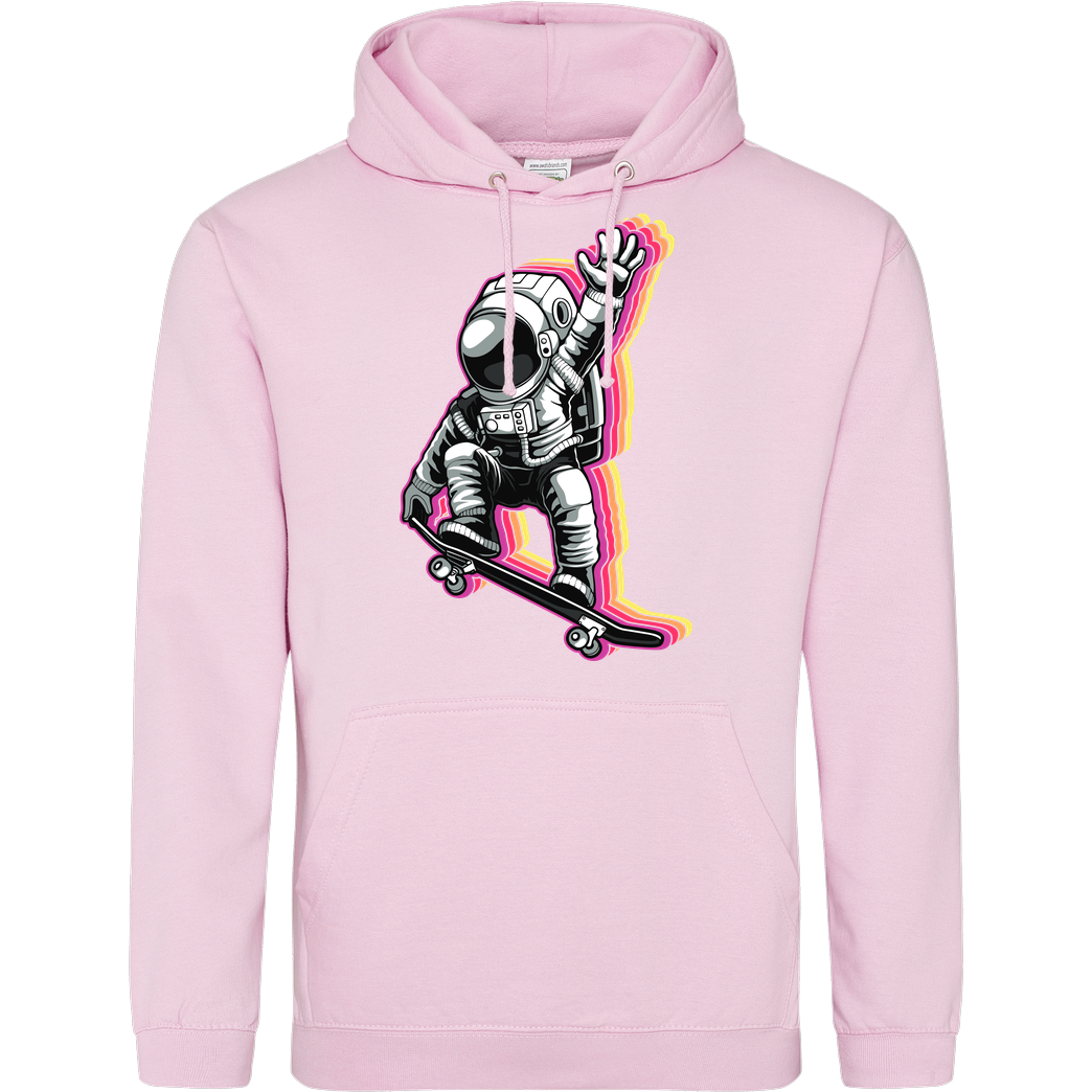Jonz Skater Astronaut Sweatshirt JH Hoodie - Rosa