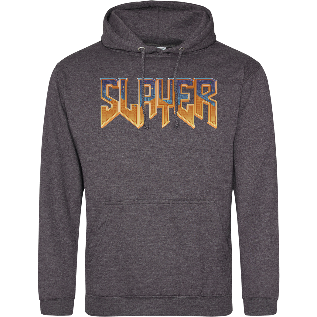 AndreusD Slayer Sweatshirt JH Hoodie - Dark heather grey