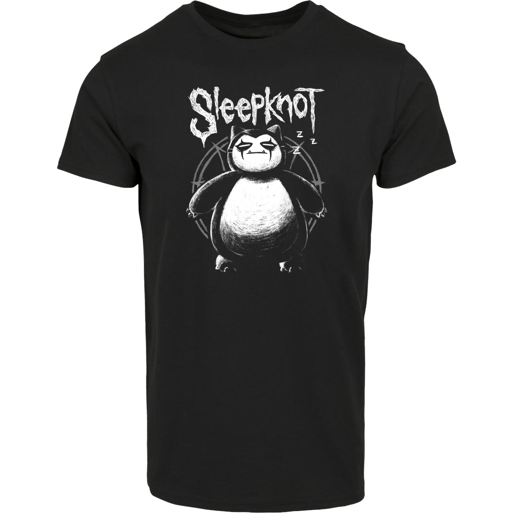BlancaVidal Sleepknot T-Shirt Hausmarke T-Shirt  - Schwarz