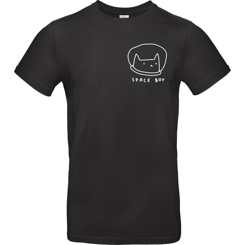 #Soilpunk Space Boy Cat :3 T-Shirt B&C EXACT 190 - Schwarz