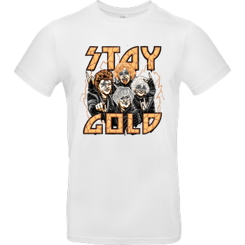 STAY GOLD B&C EXACT 190 - Weiß
