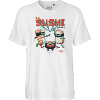 Sushi Squad Fairtrade T-Shirt - weiß