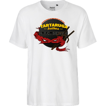 Tartaruga Brothers Fairtrade T-Shirt - weiß