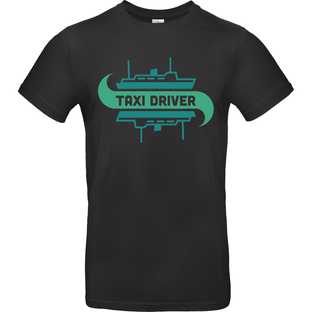 Zufallsshirt Taxi Driver T-Shirt B&C EXACT 190 - Schwarz
