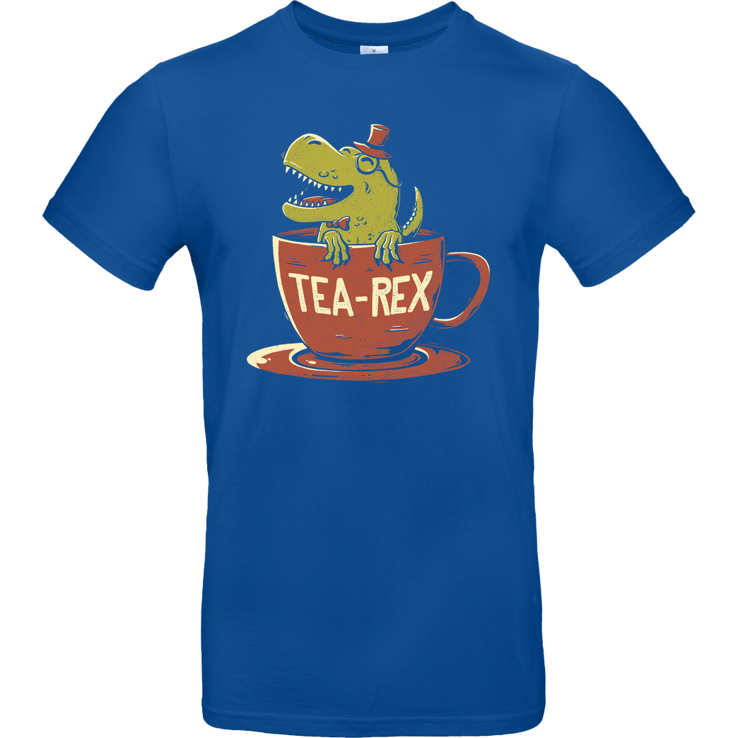 EduEly Tea-Rex T-Shirt B&C EXACT 190 - Royal