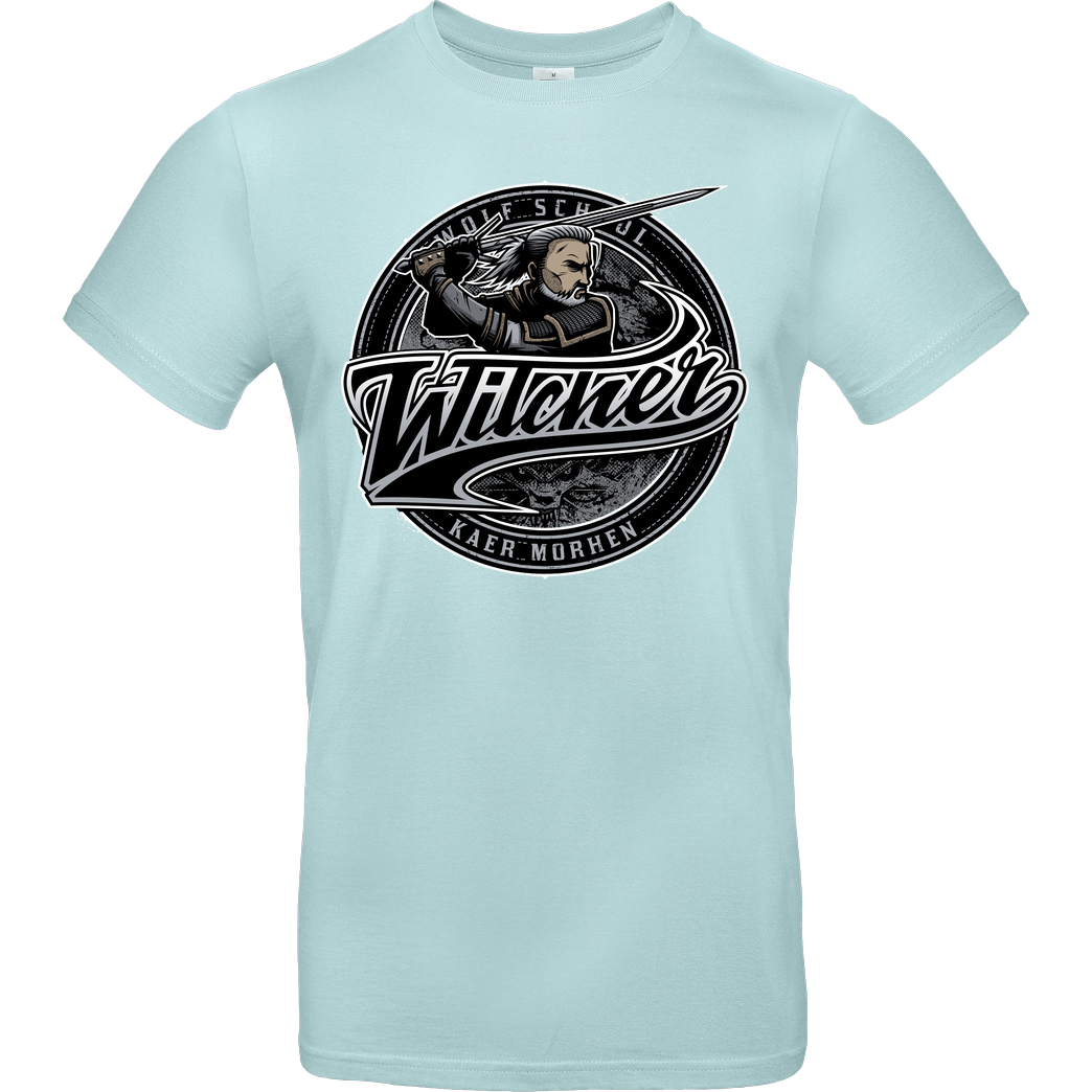 StudioM6 Team Witcher T-Shirt B&C EXACT 190 - Mint