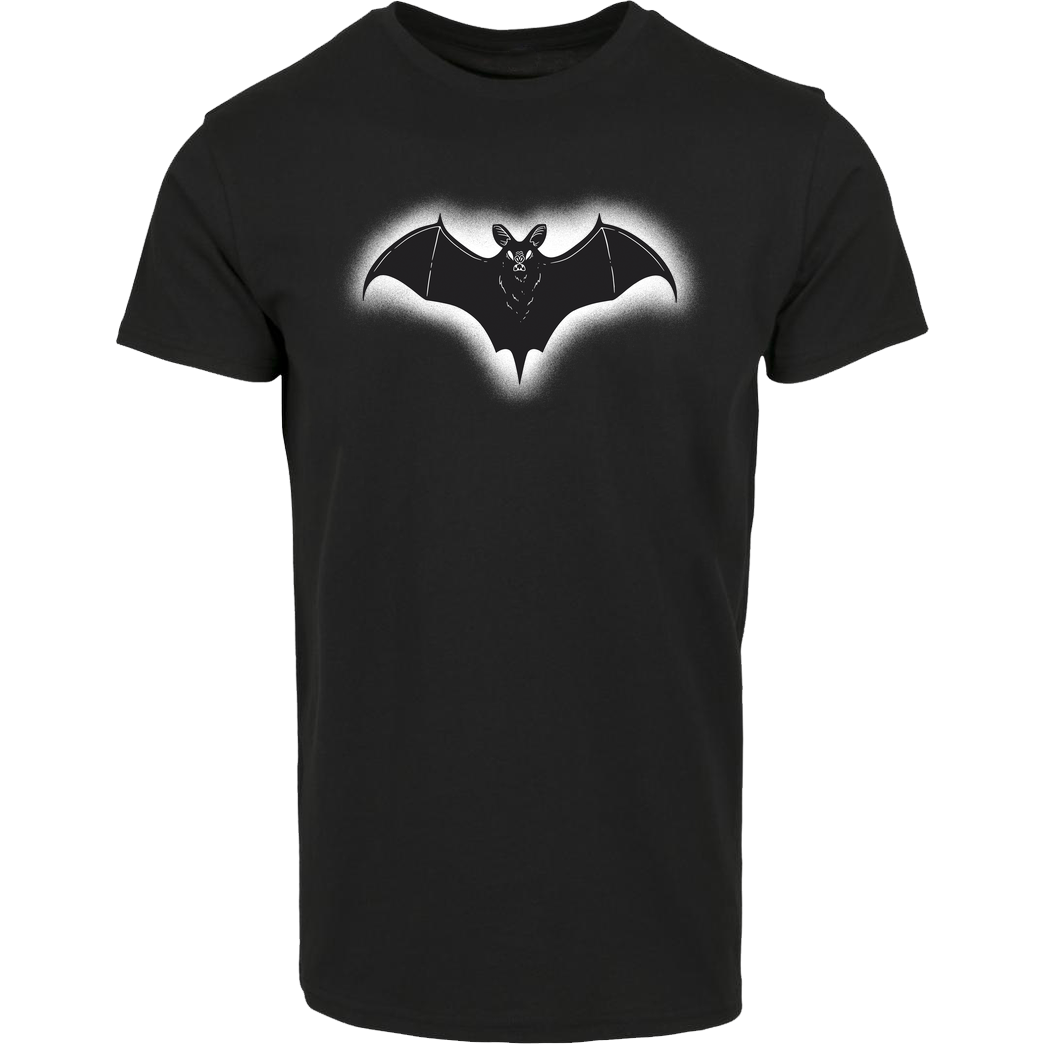 Jonz The Bat T-Shirt Hausmarke T-Shirt  - Schwarz