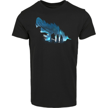 The Feather Hausmarke T-Shirt  - Schwarz
