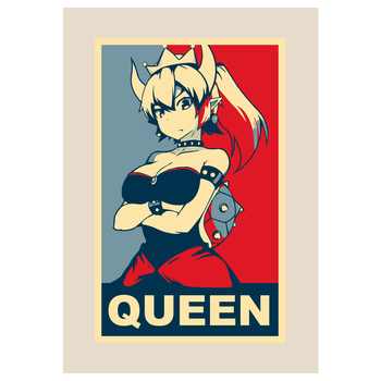 The Queen We Deserve Kunstdruck sand
