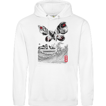 The Rise of the Giant Moth JH Hoodie - Weiß