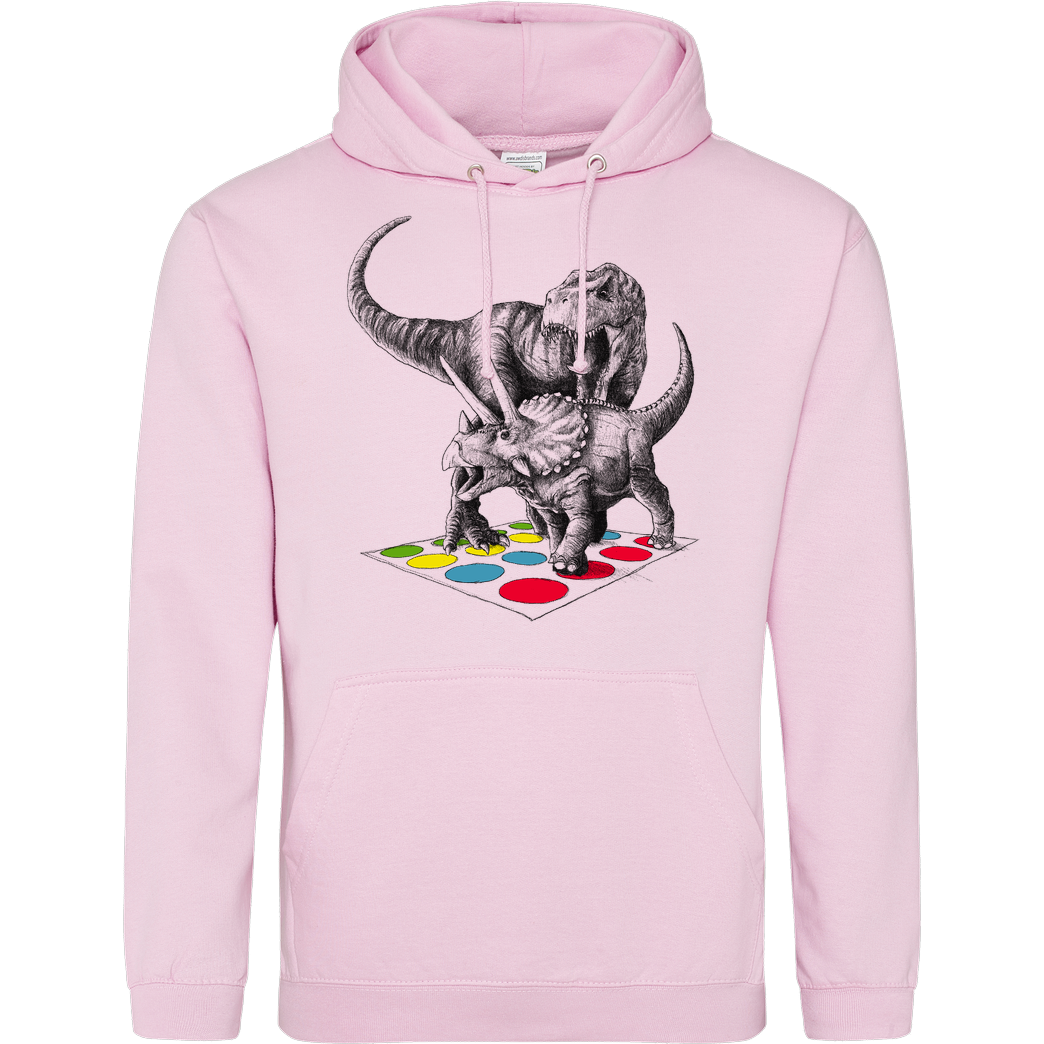 DinoMike The Ultimate Battle Sweatshirt JH Hoodie - Rosa