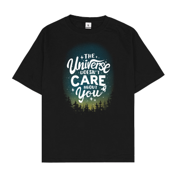 The Universe Oversize T-Shirt - Schwarz