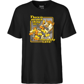 There's no such thing Fairtrade T-Shirt - schwarz