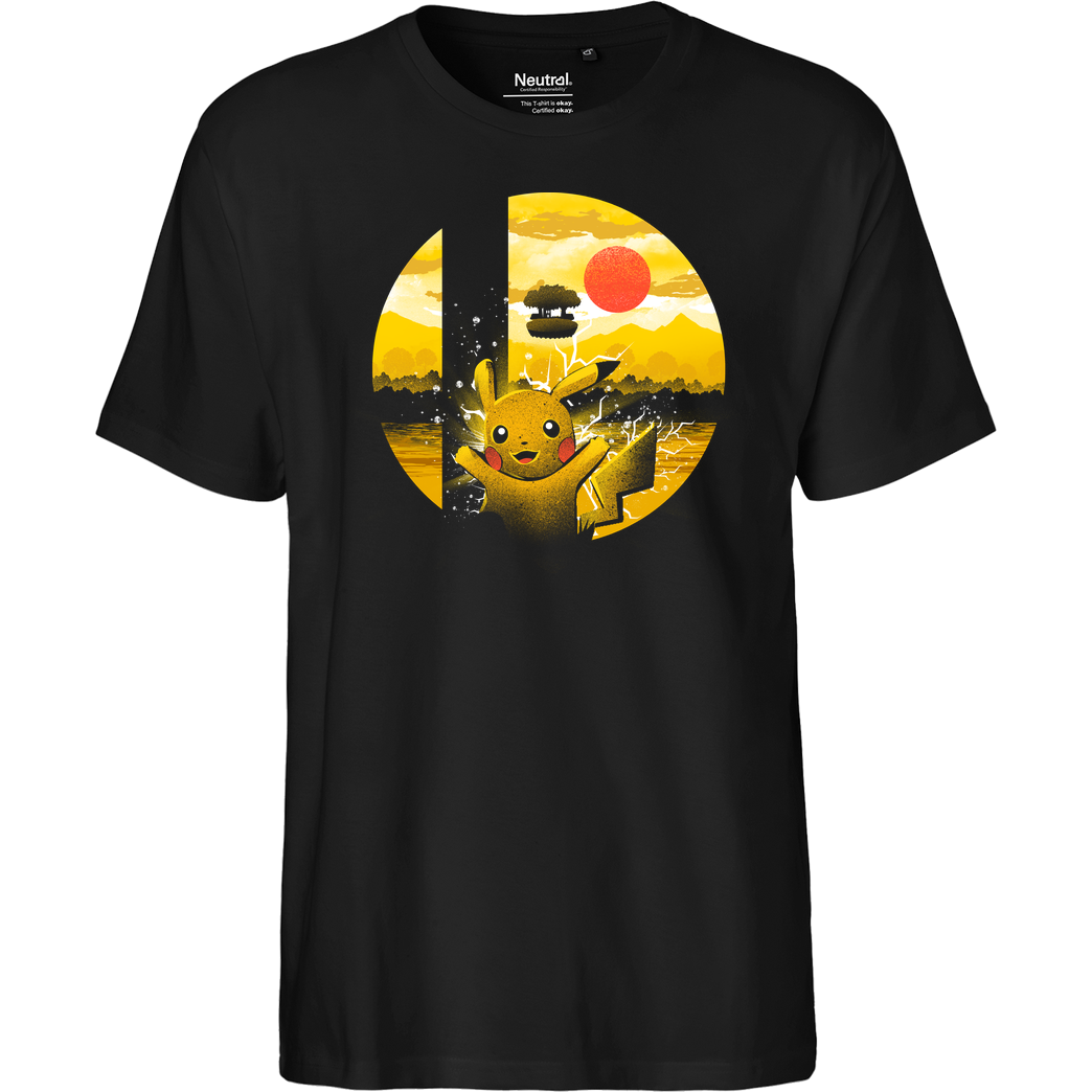Dandingeroz Ultimate Electric Monster T-Shirt Fairtrade T-Shirt - schwarz