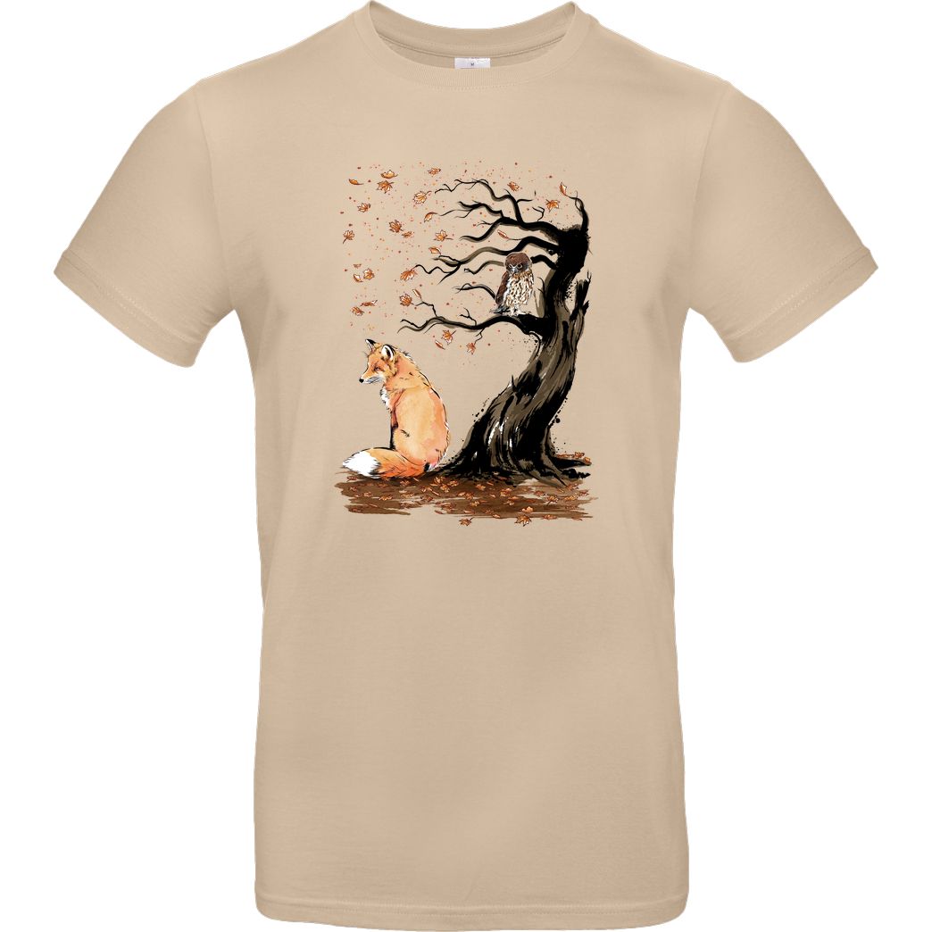Dr.Monekers Winds of Autumn T-Shirt B&C EXACT 190 - Sand