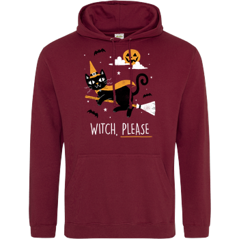 Witch Please! JH Hoodie - Bordeaux