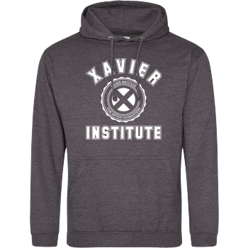 Xavier Institute JH Hoodie - Dark heather grey