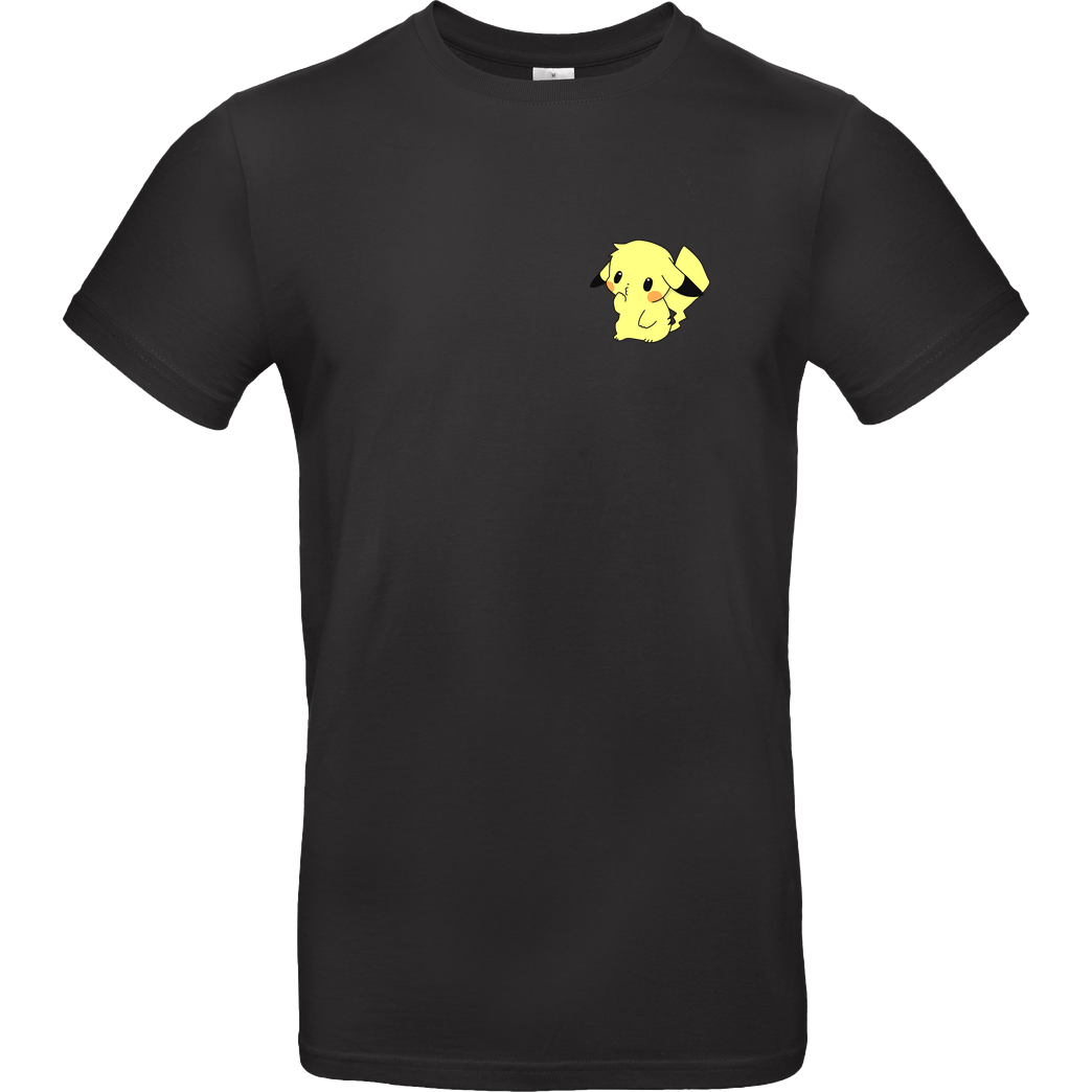 #Soilpunk #025 - Yellow Mouse T-Shirt B&C EXACT 190 - Black