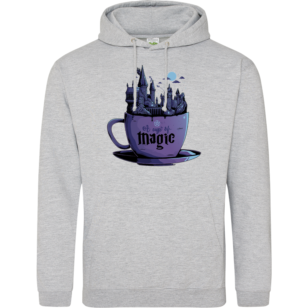 None A Cup of Magic Sweatshirt JH Hoodie - Heather Grey
