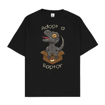 Adopt a raptor Oversize T-Shirt - Black