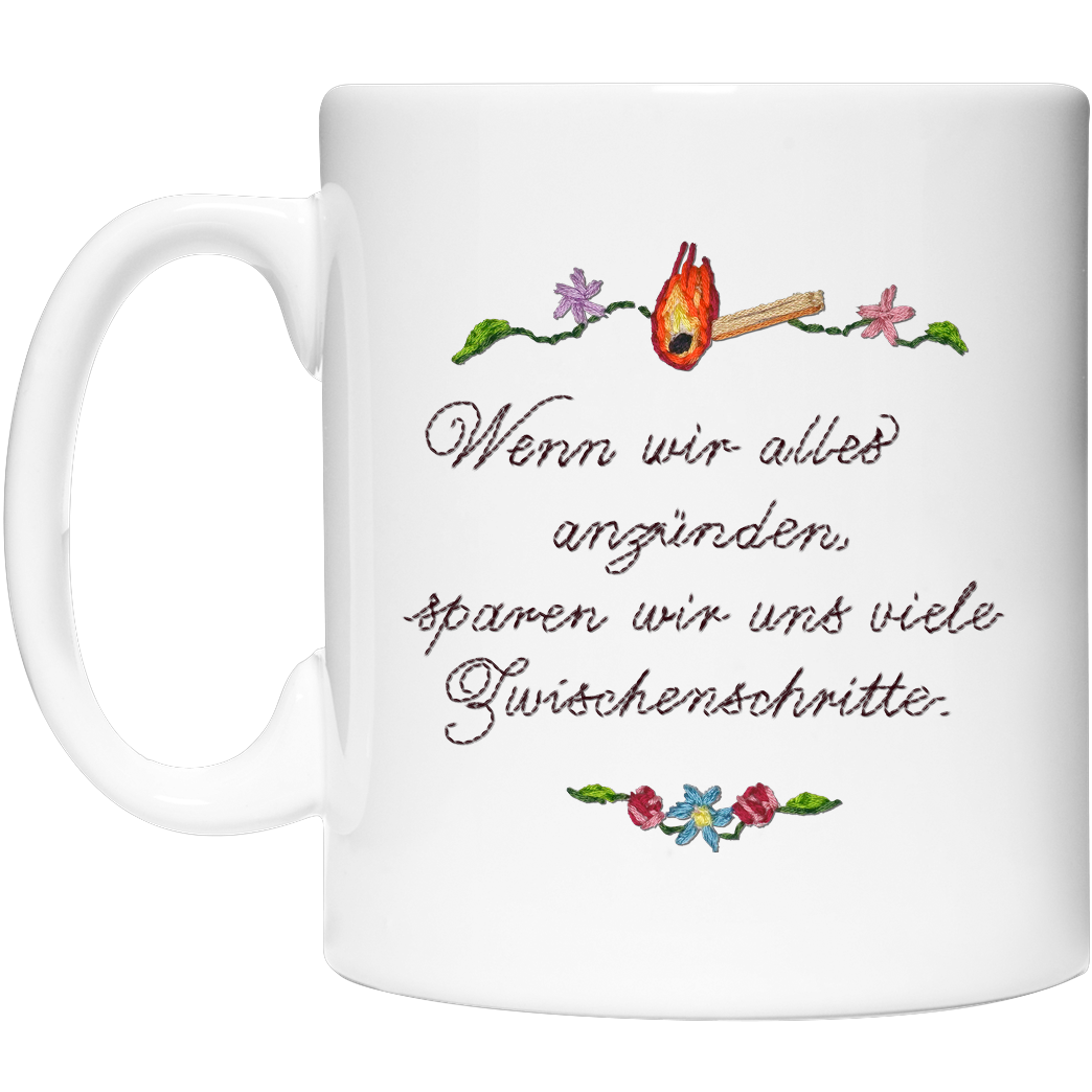 Stitching & Bitching Alles Anzünden Sonstiges Coffee Mug