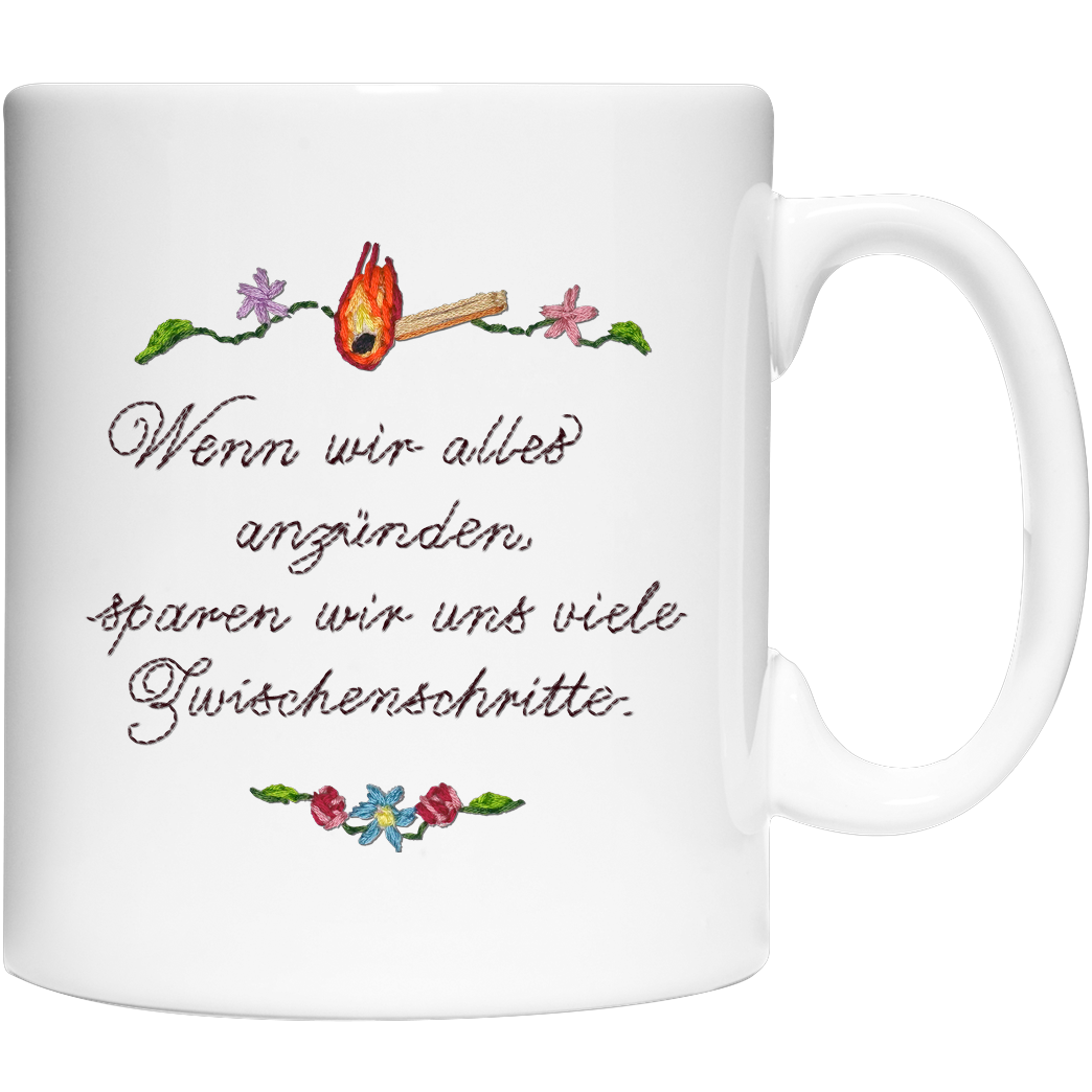 Stitching & Bitching Alles Anzünden Sonstiges Coffee Mug