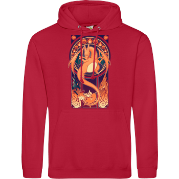 Art of a Dragon JH Hoodie - red