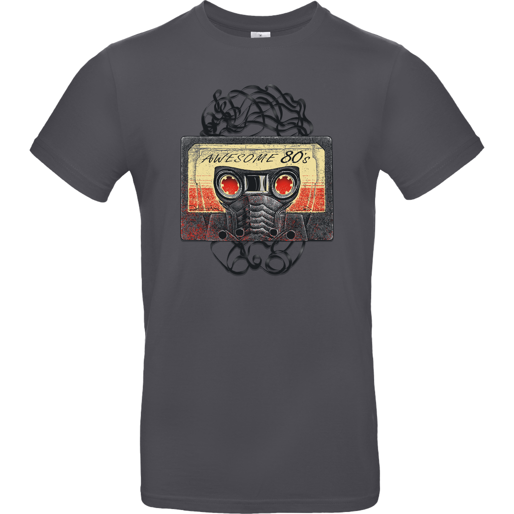 Rico Mambo Awesome 80's T-Shirt B&C EXACT 190 - Dark Grey