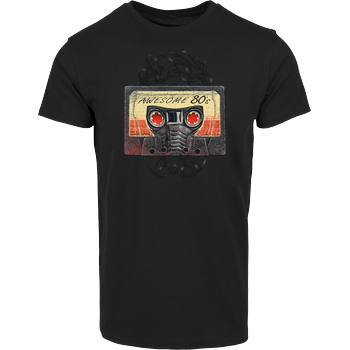 Awesome 80's House Brand T-Shirt - Black
