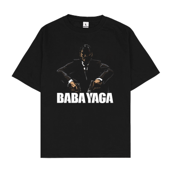 Baba Yaga Oversize T-Shirt - Black