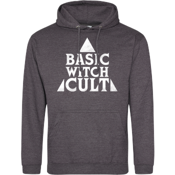 Basic Witch Cult JH Hoodie - Dark heather grey