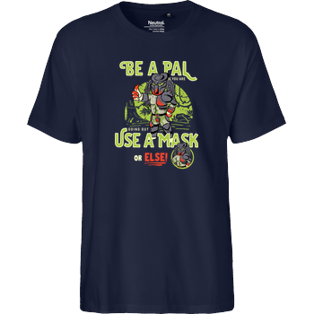 Be a pal like the Predator Fairtrade T-Shirt - navy
