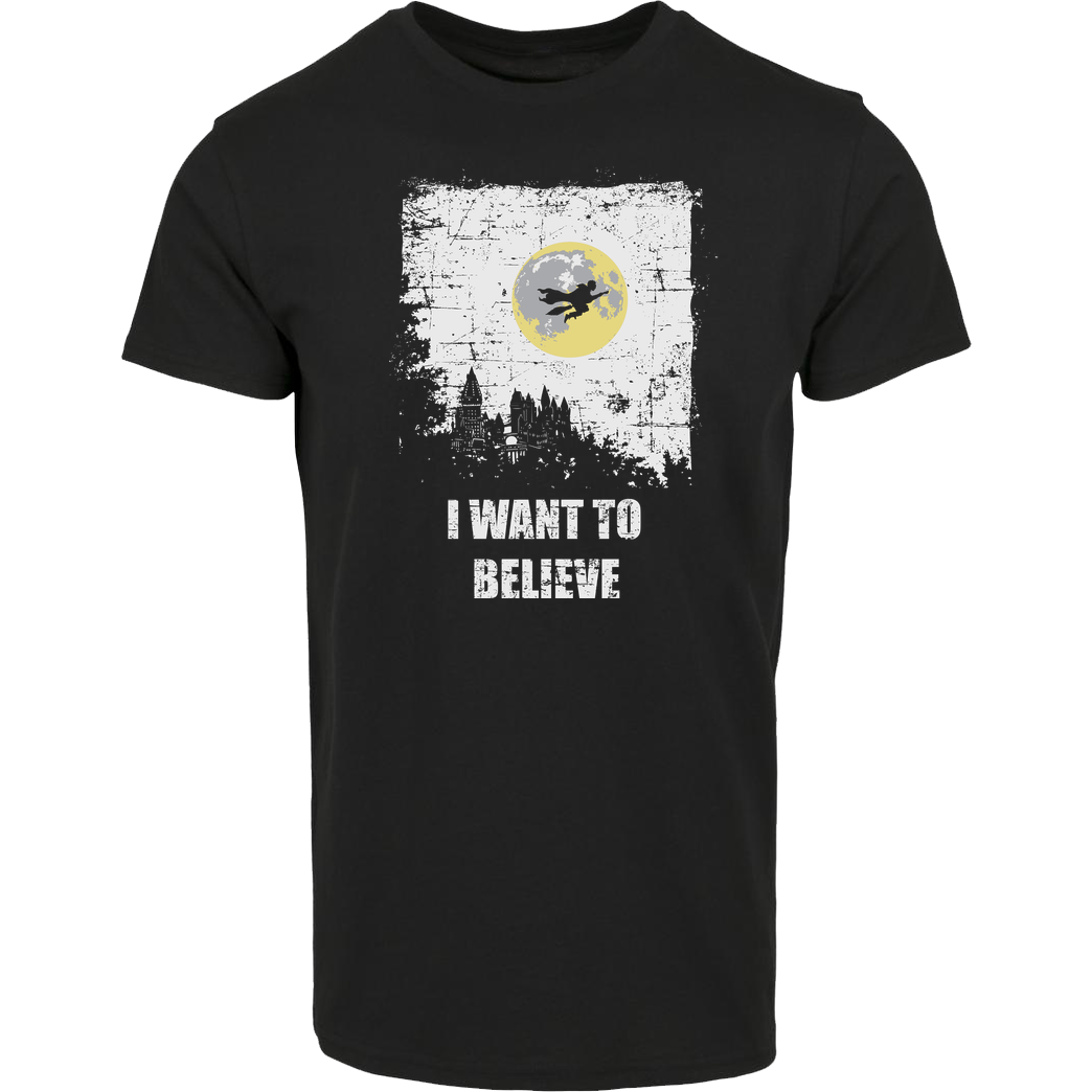 Turborat believe T-Shirt House Brand T-Shirt - Black