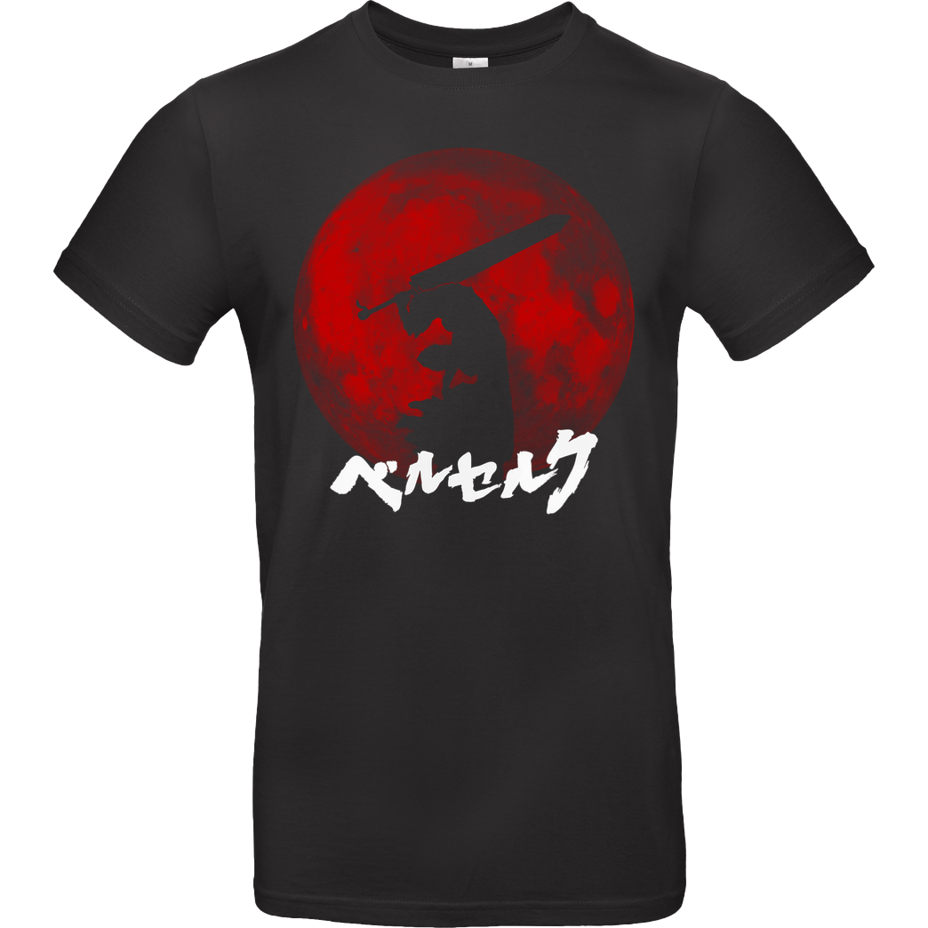 Xieghu Blood Moon T-Shirt B&C EXACT 190 - Black
