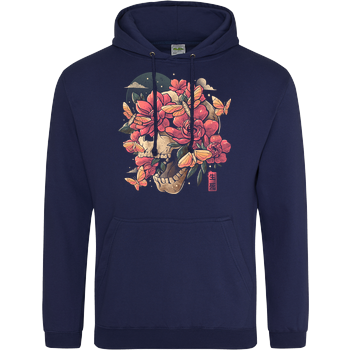 Blossom in Grave JH Hoodie - Navy