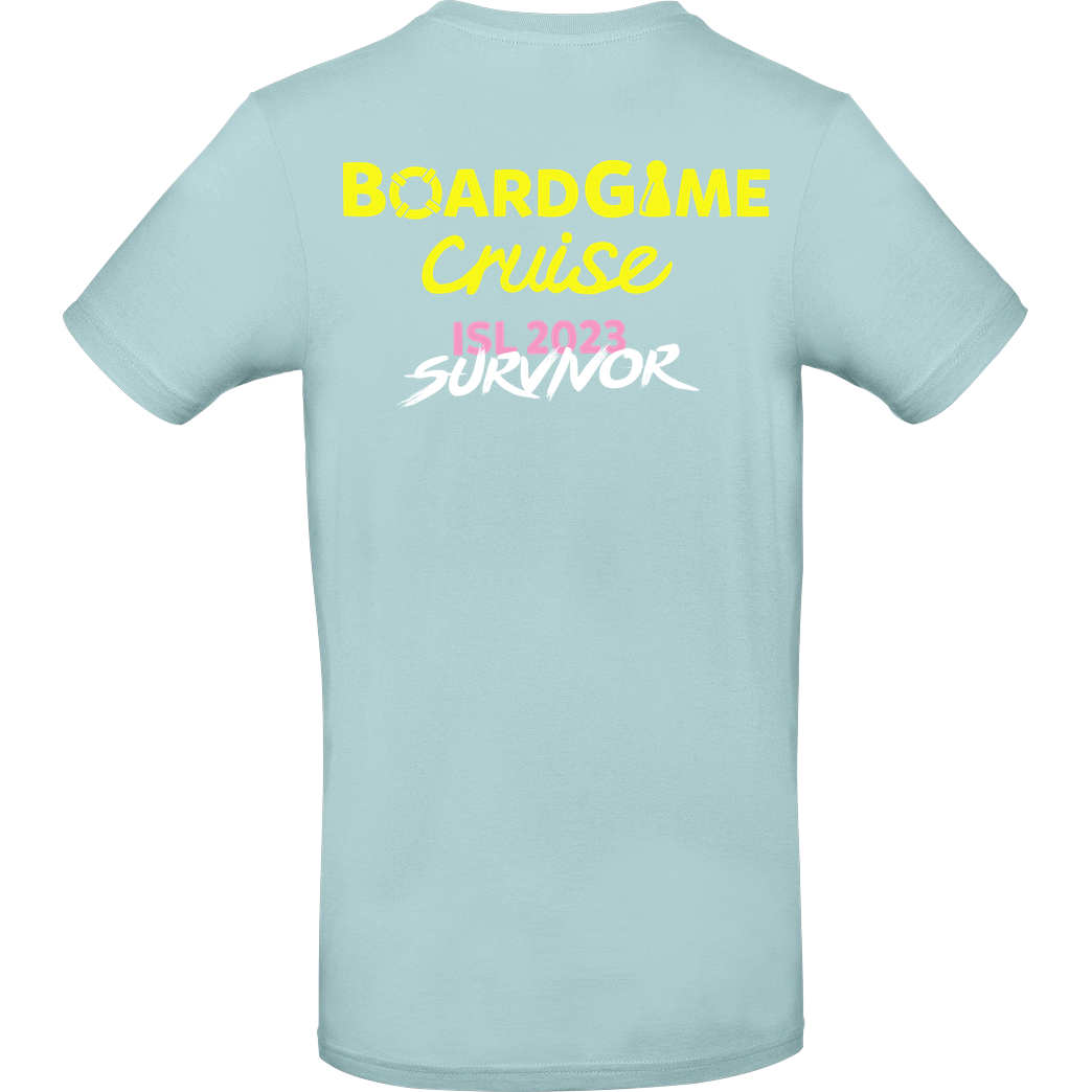 BoardGame Cruise BoardGame Cruise - Island 2023 Survivor T-Shirt T-Shirt B&C EXACT 190 - Mint