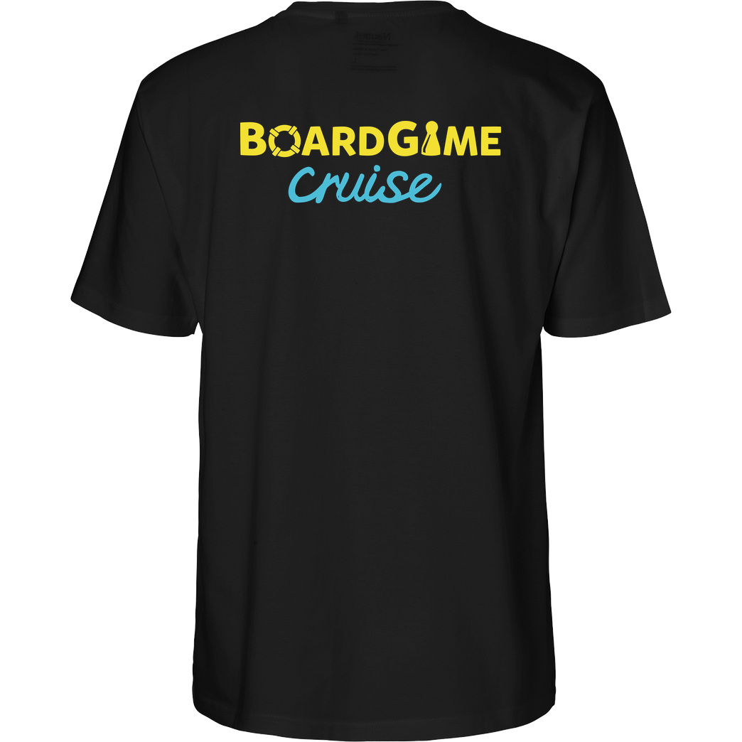 BoardGame Cruise BoardGame Cruise - Logo T-Shirt Fairtrade T-Shirt - black