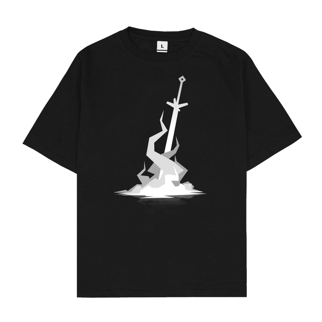 #Soilpunk Bonfire T-Shirt Oversize T-Shirt - Black