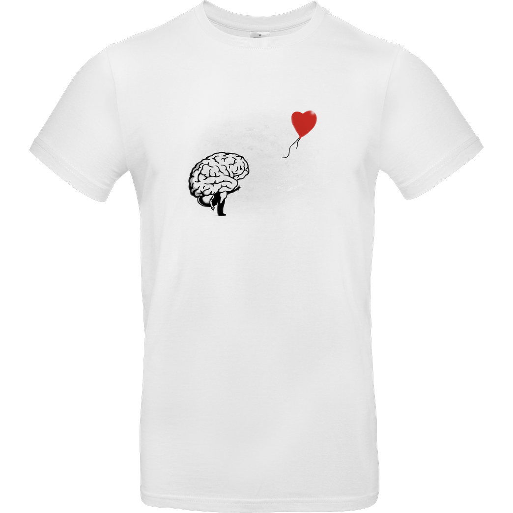 Raffiti Design Brainksy T-Shirt B&C EXACT 190 -  White