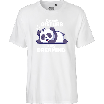 busy dreaming Fairtrade T-Shirt - white