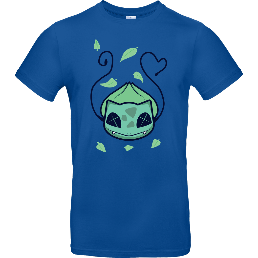 Jelly Pixels Cabbage Boy T-Shirt B&C EXACT 190 - Royal Blue