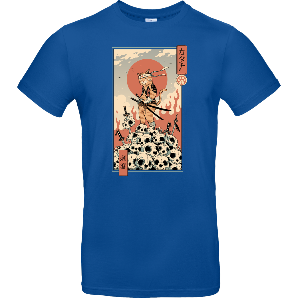 Vincent Trinidad Catana Assassin T-Shirt B&C EXACT 190 - Royal Blue