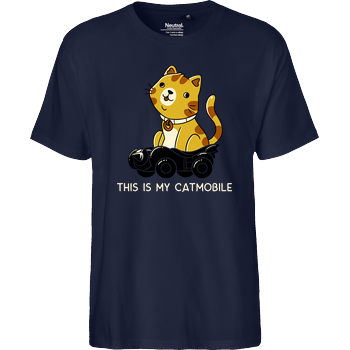 Catmobile Fairtrade T-Shirt - navy