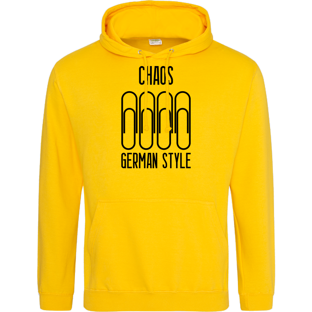 dynamitfrosch Chaos German Style Sweatshirt JH Hoodie - Gelb